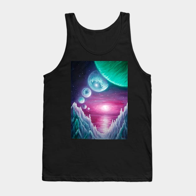 Trappist-1 exoplanets Tank Top by CORinAZONe